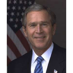  Official photograph portrait of U.S. President George W 