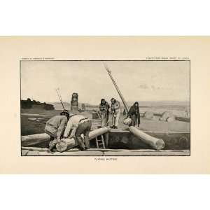  1904 Print Zuni Men Pueblo Log Rafters Mary Wright Gill 