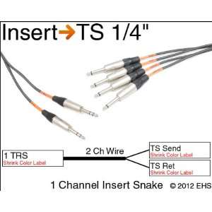  Horizon VFlex 1 Channel Insert Snake with TS 1/4 