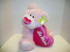 Pink Valentine Plush Teddy Bear Be Mine 15.5 Tall