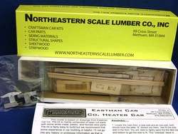   Lumber~Eastman Heater Car~Wood Model Kit #2~Charlestown,MA  
