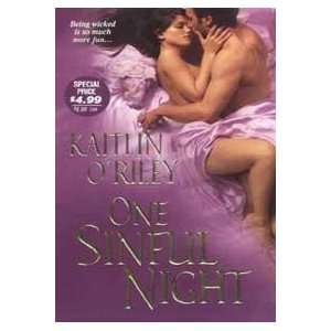  One Sinful Night (9780821780930) Kaitlin ORiley Books
