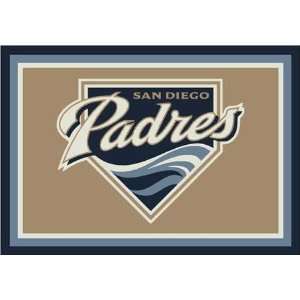  MLB Team Spirt Rug   San Diego Padres: Sports & Outdoors