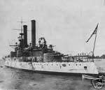 Spanish American War USS Iowa 1897 Santiago, Cuba  