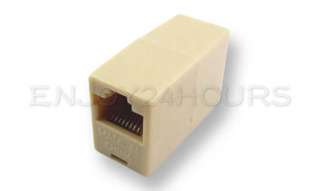 one piece new rj45 joiner cat 5 coupler connector extender