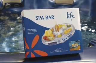 Spa Hot Tub Pool Floating Snack Tray Life Bar Caddy  