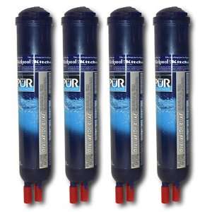   Whirlpool / Kitchenaid PUR Deluxe Refrigerator Water Filter   4 Pack