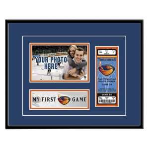  Atlanta Thrashers My First Game Ticket Frame