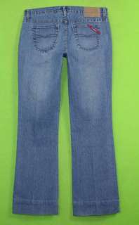 Cavaricci Low Down & Sexy sz 9 x 30 Womens Blue Jeans Denim Pants 