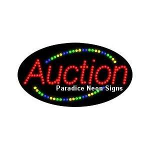  Auction LED Sign (Oval): Sports & Outdoors