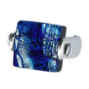  Blue Ice Dichroic Design Bar Arts, Crafts & Sewing