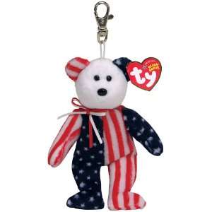  Ty Spangle   Bear Keychain Toys & Games