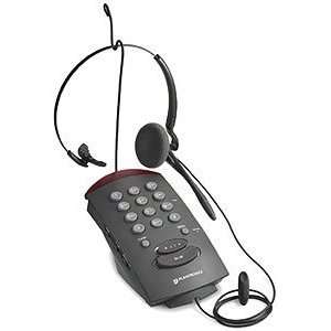 Two Line Headset Telephone Fully Functional 3 Way 