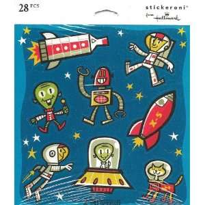   Space Aliens Robots Scrapbook Stickers (SS5058) Arts, Crafts & Sewing