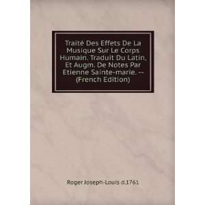   Sainte marie.    (French Edition) Roger Joseph Louis d.1761 Books