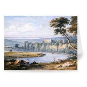  Chepstow Castle (w/c on paper) by John   Greeting Card 