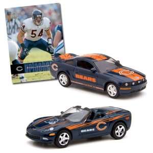 NFL Corvette & Mustang GT with Trading Card Chicago Bears   Brian 