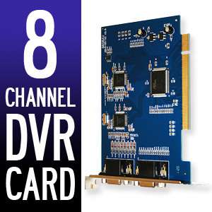 Channel PCI DVR Capture Card 240 fps CCTV Video iPhone Android 