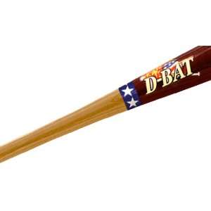  D Bat Pro Stock 161 Two Tone Baseball Bats NATURAL/CHERRY 