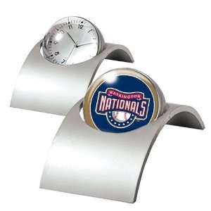  Washington Nationals MLB Spinning Desk Clock: Sports 