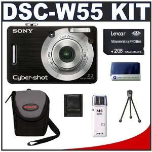  Sony CyberShot DSC W55 7.2 Megapixel Digital Camera with 