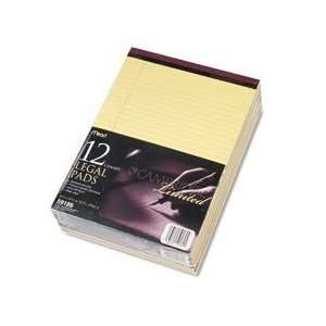   Pads, 8 1/2 x 11 3/4, Canary, 50 Sheets/pad, 12/pk