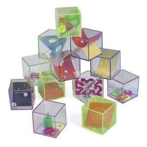  Glitter Cube Mind Teasers   Office Fun & Desktop Toys 