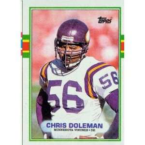  1989 Topps #84 Chris Doleman   Minnesota Vikings (Football 
