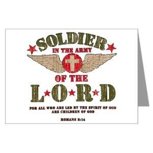   Cards (20 Pack) Soldier in the Army of the Lord 