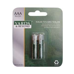    Yards & Beyond Solar AAA Replacement Battery Pack Electronics