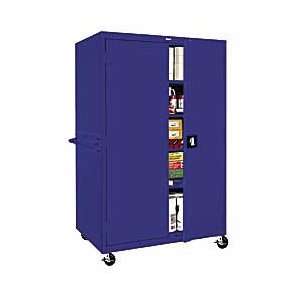  SANDUSKY LEE Mobile Storage Cabinets   Blue: Home 