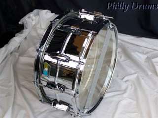 Ludwig B Stock Chrome O Brass Supra Phonic Snare Drum LM402B  