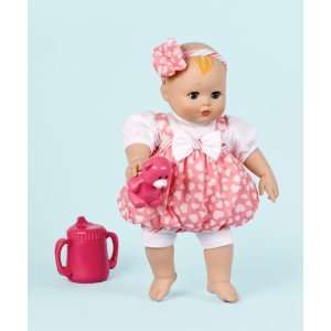   Soft Cloth Baby Cuddles Love Bubbles   Baby 14 Inch Doll: Toys & Games