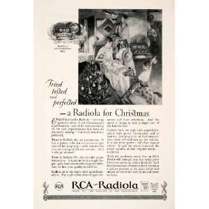  Radiola Christmas Tree Horse Child Present Music Radio Gift Holiday 