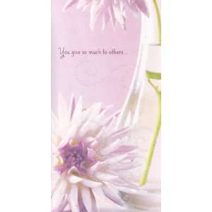   Card Holder You Give so Much to Others Health & Personal Care