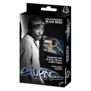  New Tupac Shakur In Ear Buds Window Box High Quality 