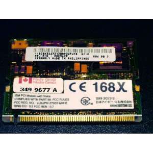 IBM 08K3429 FRU  TP 56K Mini PCI Fax Modem L M2 for A2*, A30/p, R3 