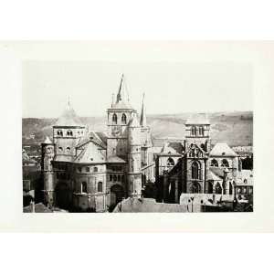  1899 Photogravure Trier Cathedral St. Peter Rhineland 
