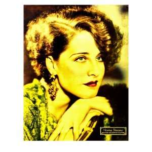 Norma Shearer on Portrait Poster, Jumbo Window Card, Ca. 1932 