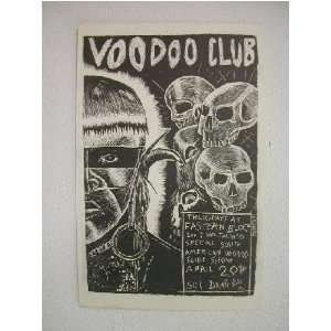   Voo Doo Club Handbill Poster Frank Kozik 89 VooDoo 