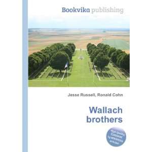 Wallach brothers Ronald Cohn Jesse Russell  Books