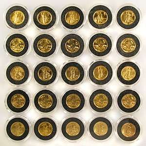  10 oz. Uncirculated Gold Eagles   Complete Date Set 