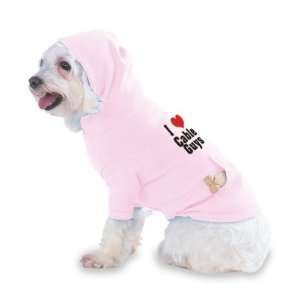  I Love/Heart Cable Guys Hooded (Hoody) T Shirt with pocket 