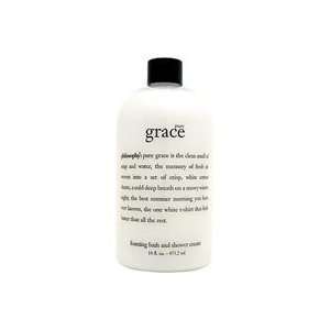   Pure Grace Foaming Bath and Shower Cream 236.6 Ml / 8.0 Oz Beauty