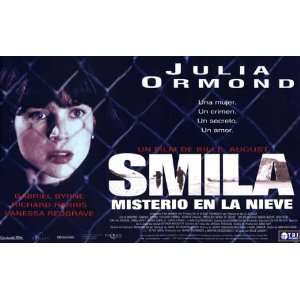  Smillas Sense of Snow Poster Spanish B 27x40 Julia Ormond 