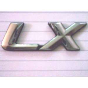    LX Chrome Emblem Badge Nameplate for Honda Civic Automotive