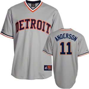  Sparky Anderson Detroit Tigers Cooperstown Replica Jersey 