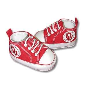   Oklahoma Sooners   Kids Baby Shoes   canvas style: Sports & Outdoors