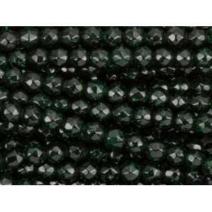  6mm Green Goldstone Faceted Round Bead Strand Arts 