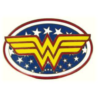  Wonder Woman Logo Belt Buckle: Clothing